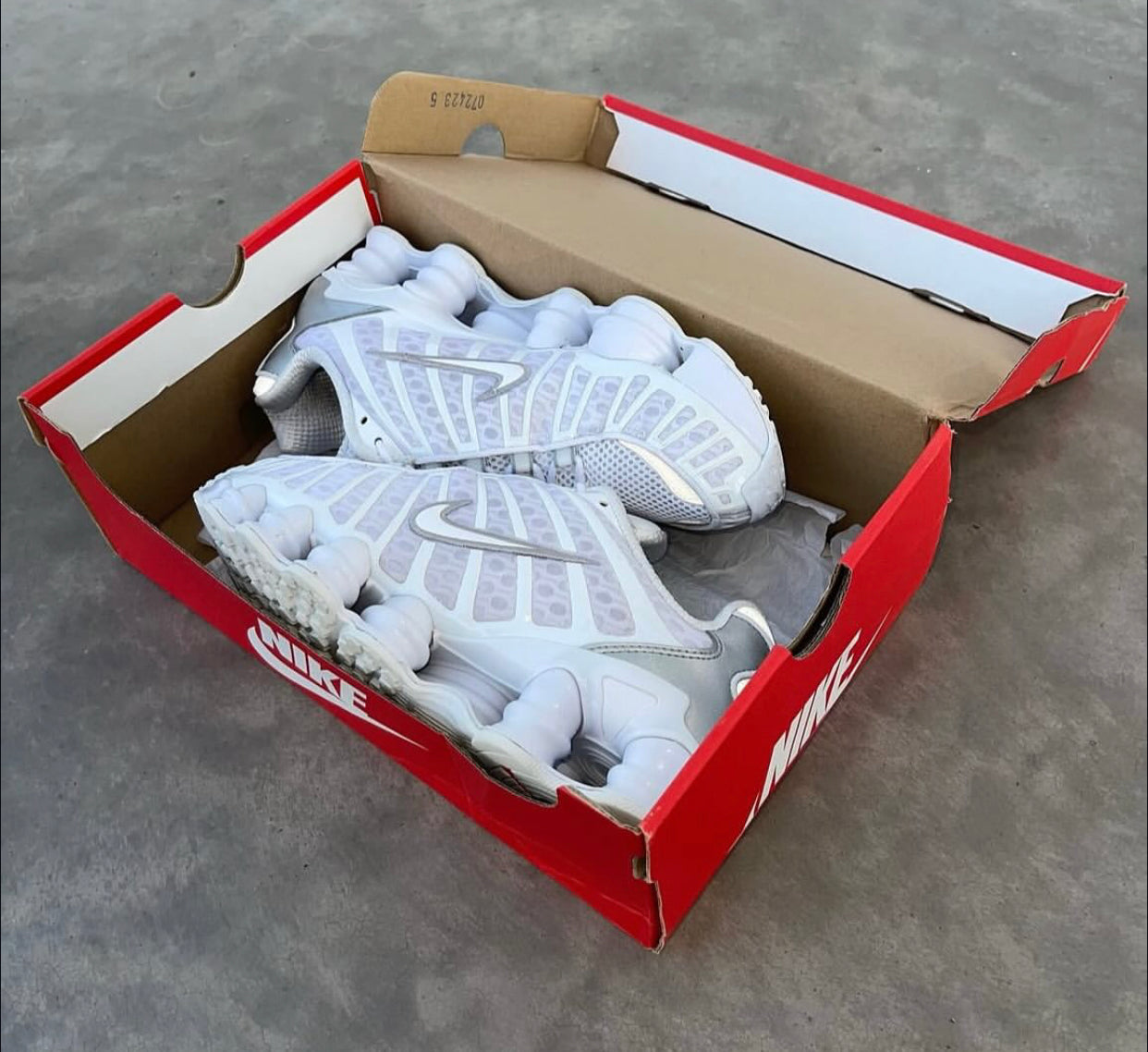 Nike Shox TL White