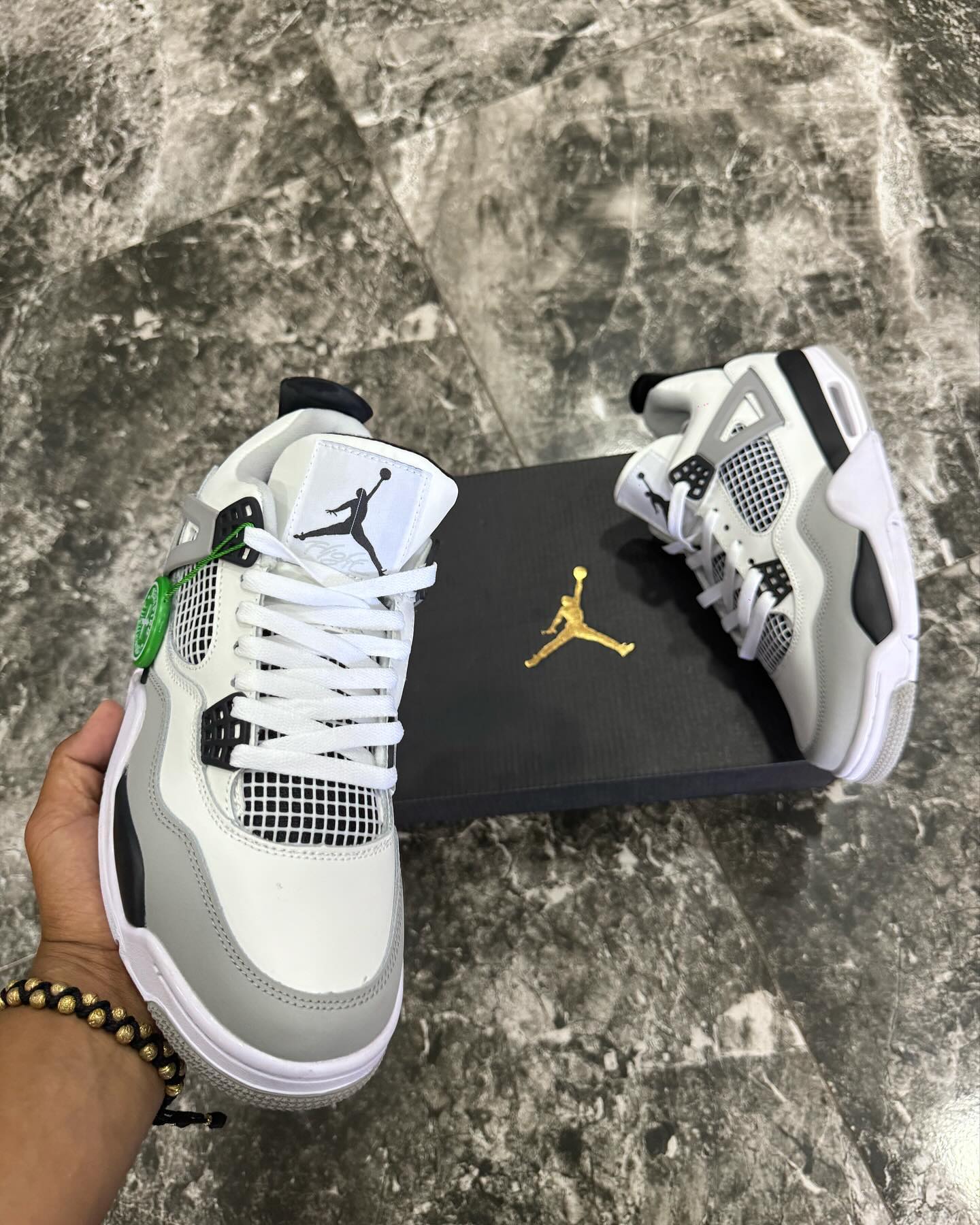 Nike Air Jordan 4 Retro Military Black