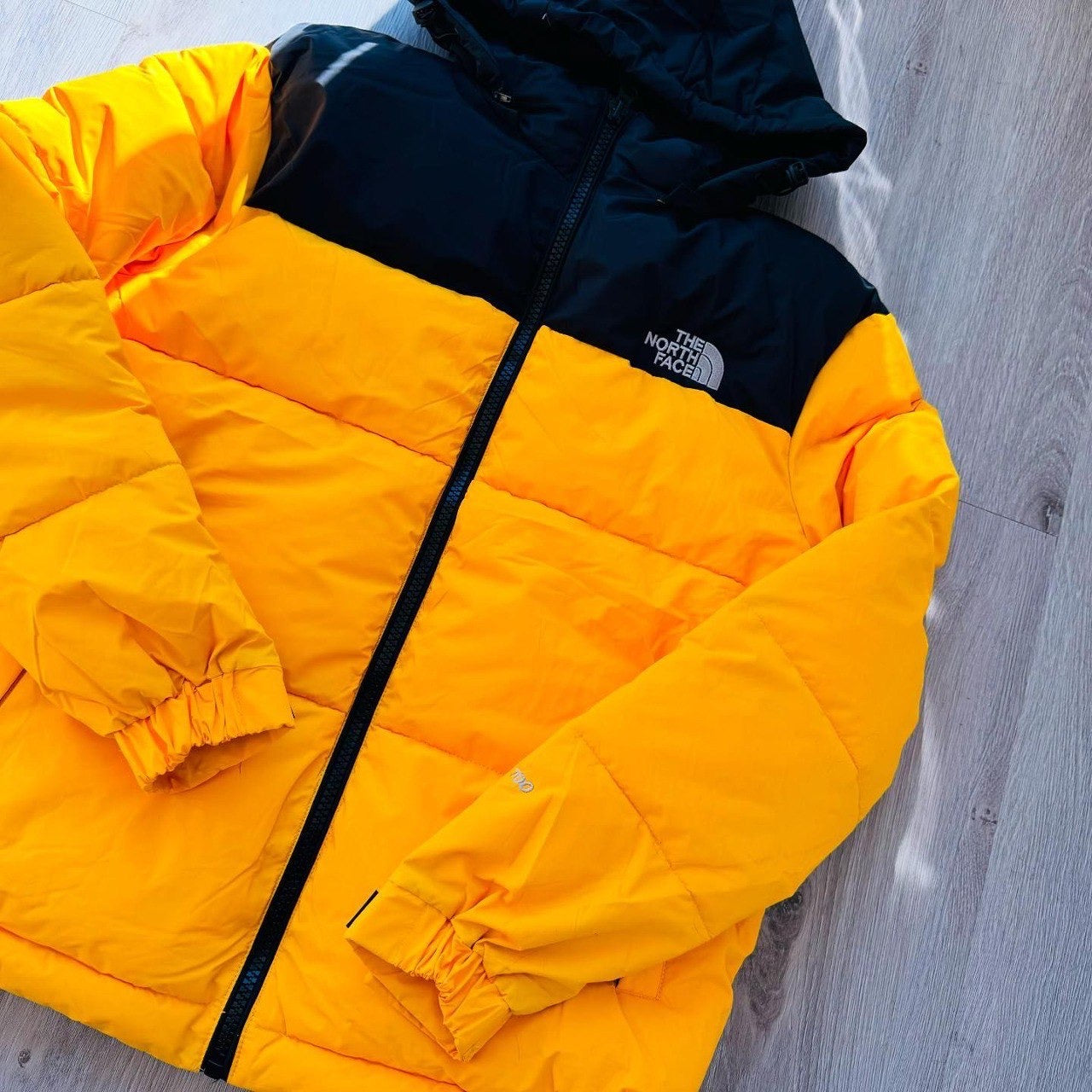 The North Face Retro Nuptse Jacket Yellow