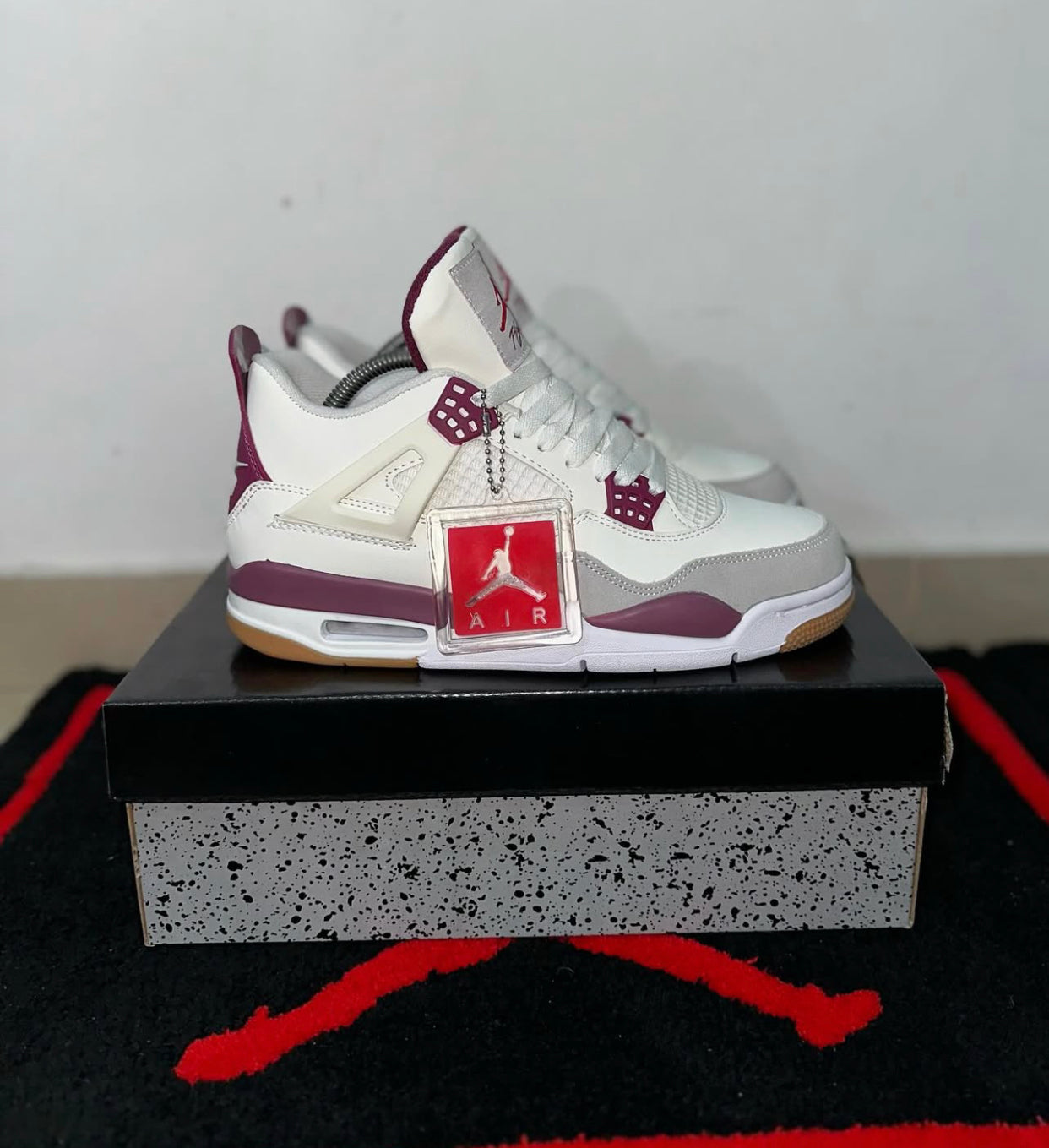 Nike Air Jordan 4 Retro ‘ burgundy purple ‘
