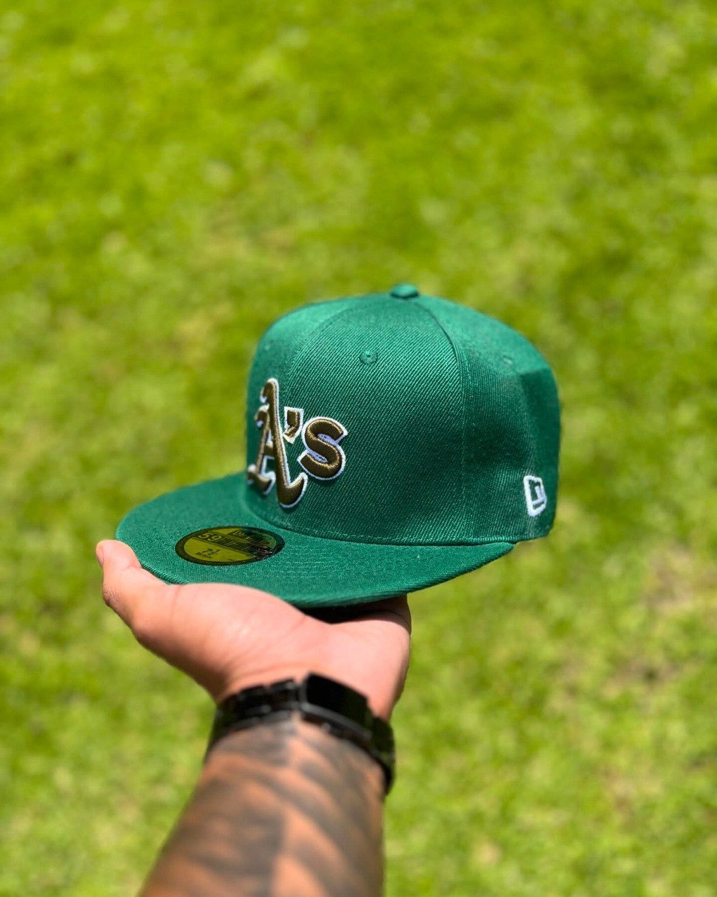 Oakland athletics 59Fifty fitted Cap  ‘ green ‘