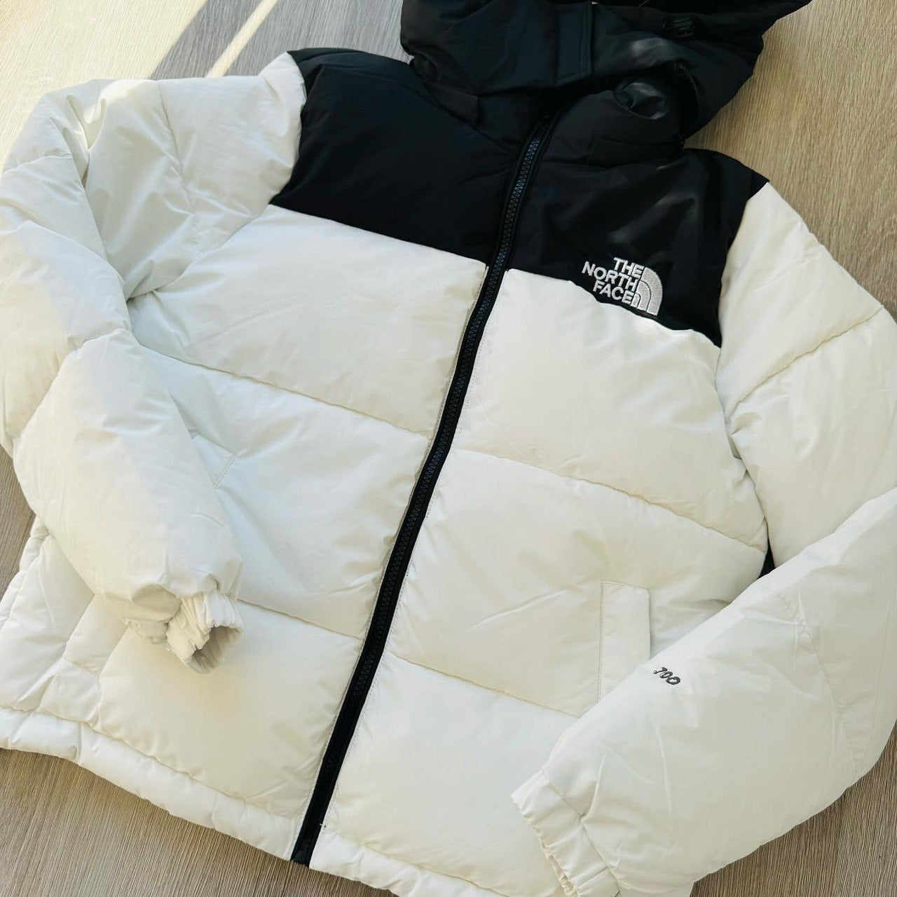 The North Face Retro Nuptse Jacket white