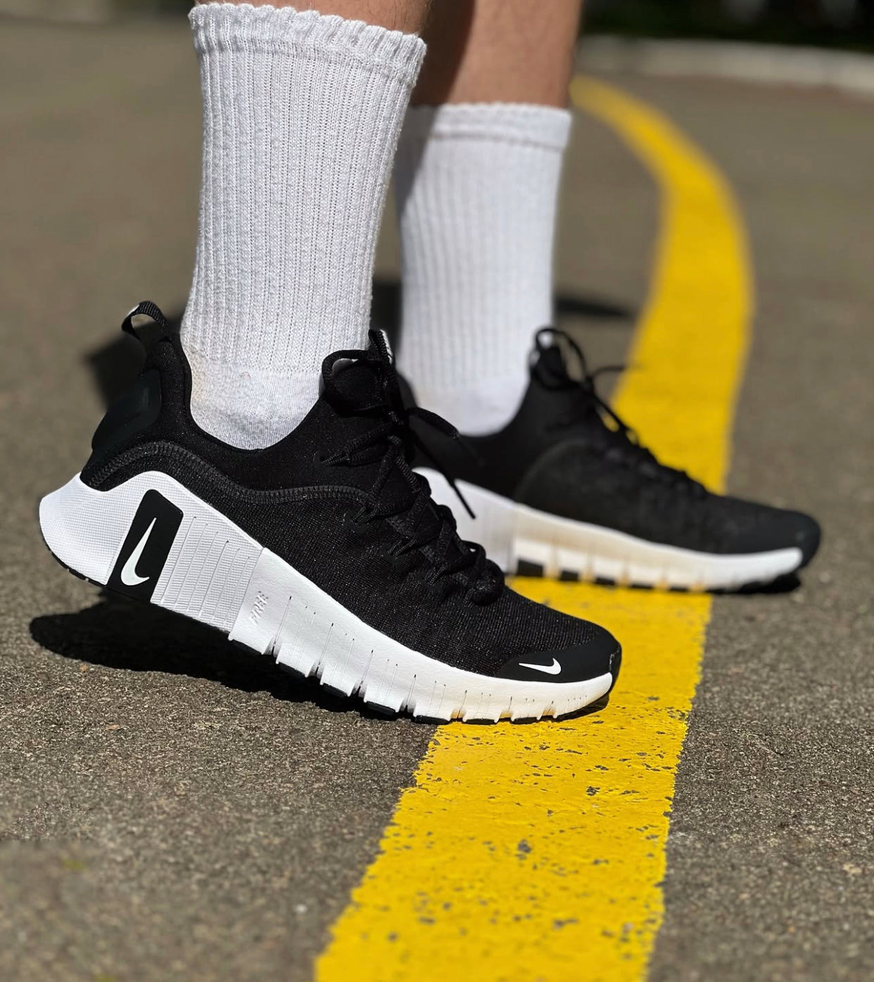Nike Free metcon 6 ‘ black & white ‘