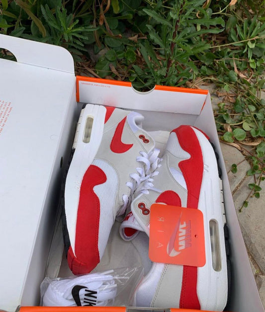 Nike Airmax 1 ‘ red & white ‘