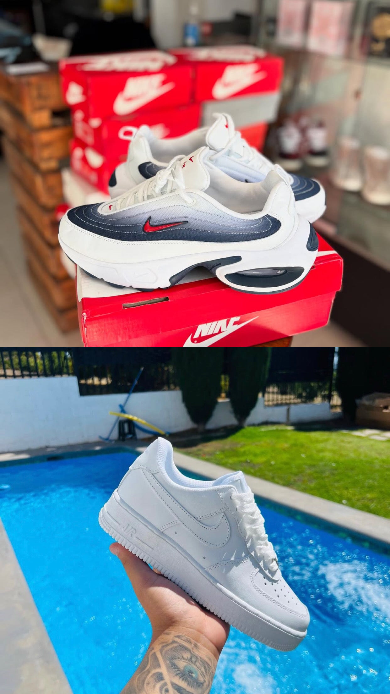 Nike Air Max Portal + Nike Air Force 1 Low( combo )