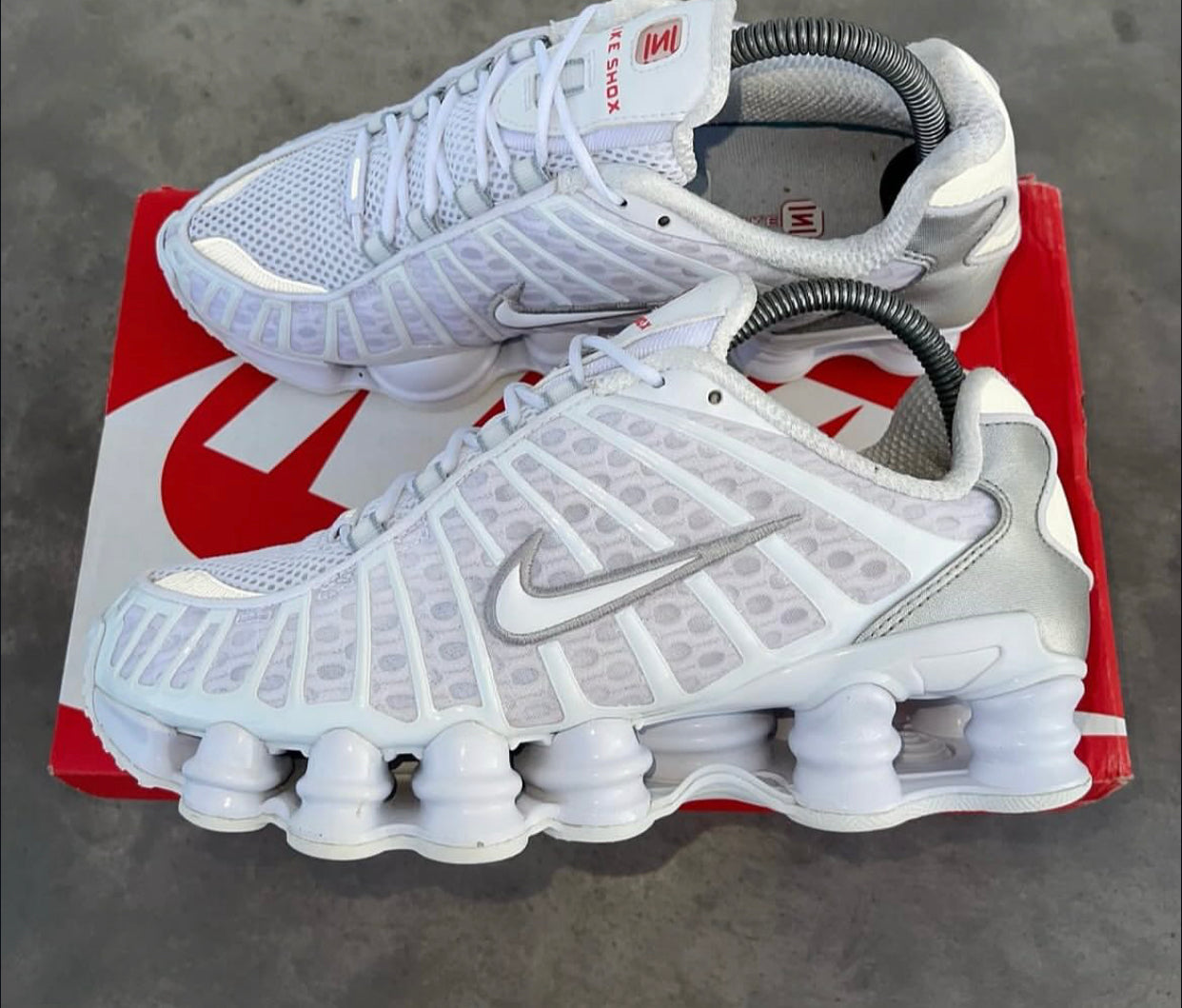 Nike Shox TL White