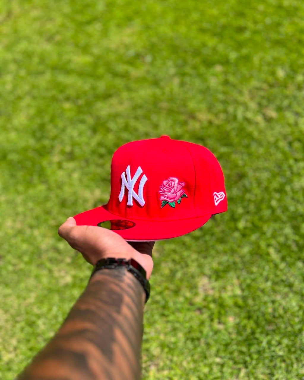 New Era NY Yankees 59Fifty fitted cap - red